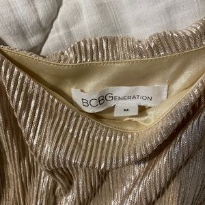 BCBGeneration Metallic Dress